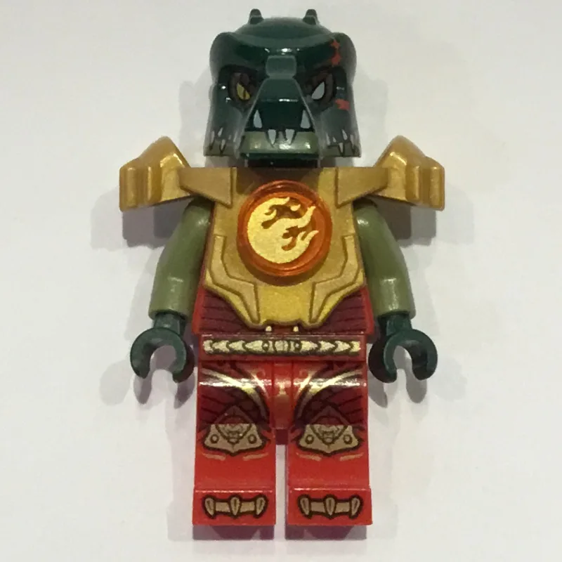 Cragger with Shoulder Armor and Fire Chi — minifigurine LEGO | Brick Broker