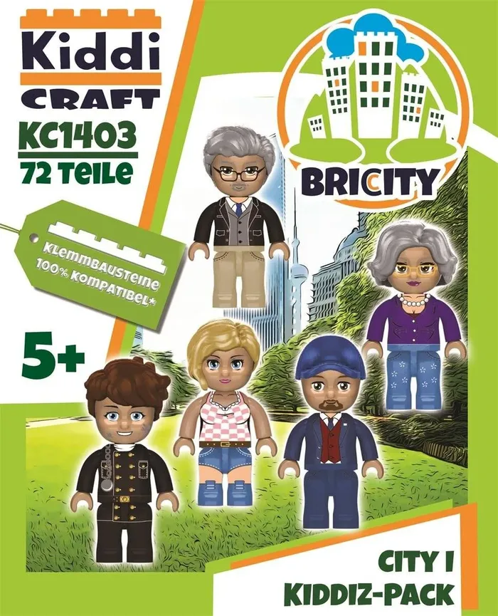 Kiddicraft Pack de figurines KIDDIZ - Ville I (KID-KC1403) - prix | Brick Broker