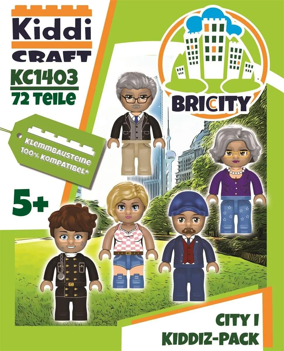 Kiddicraft Pack de figurines KIDDIZ - Ville I (KID-KC1403) - prix | Brick Broker