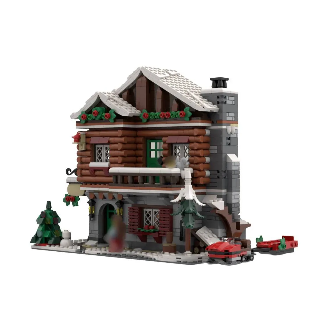 LesDiy Chalet alpin modulaire - Modification du set 10325 (LESDIY-3517219) - prix | Brick Broker