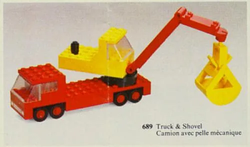 LEGO 689 Grue mobile - prix et où acheter | Brick Broker