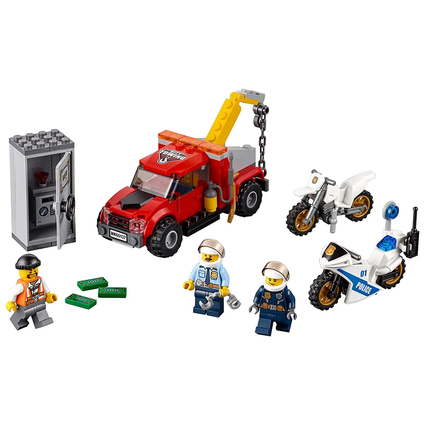 LEGO 60137 Problèmes de Dépanneuse - prix | Brick Broker