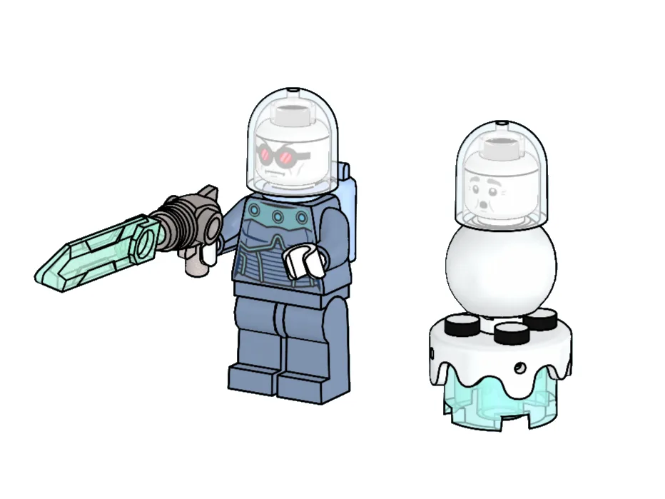 LEGO Mr. Freeze & Bonhomme de neige (L0002270-1) - prix | Brick Broker