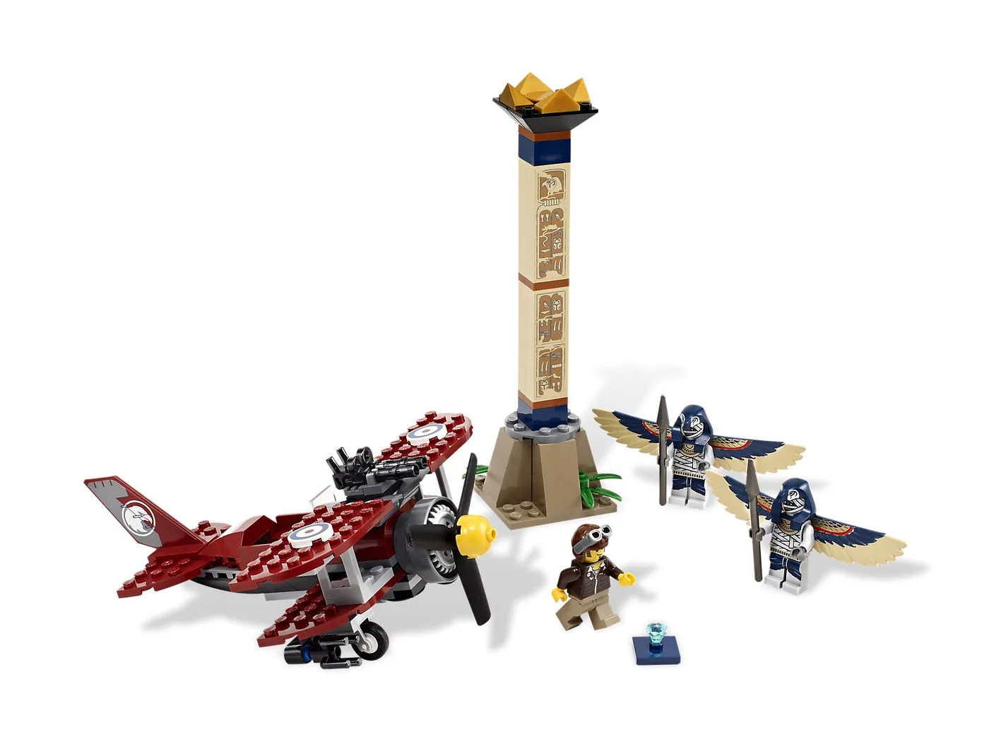 LEGO 7307 Attaque de la momie volante - prix | Brick Broker