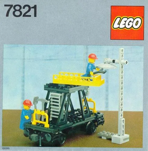 LEGO 7821 Chariot de maintenance avec portique et éclairage - prix | Brick Broker