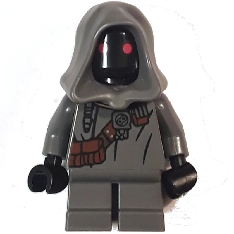 Jawa, Red Eyes, Strap over Left Shoulder — minifigurine LEGO | Brick Broker