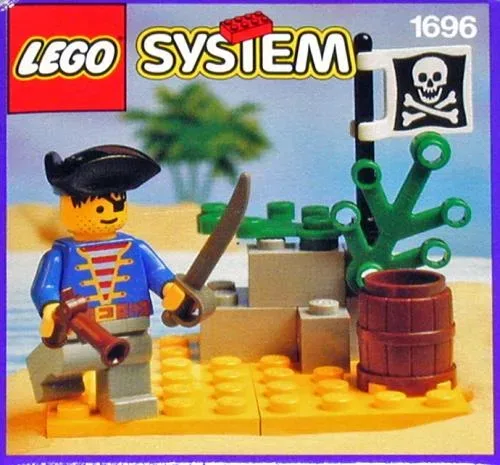 LEGO 1696 Poste d'Observation de Pirate - prix | Brick Broker