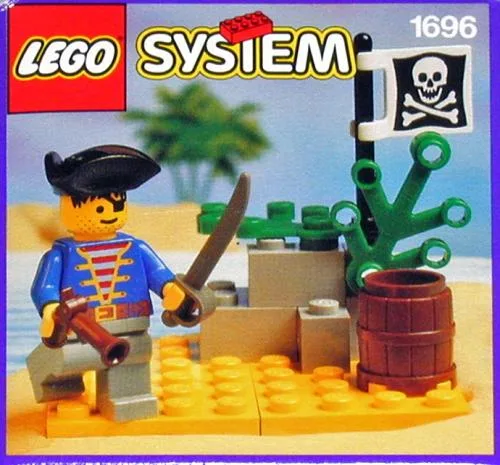 LEGO 1696 Poste d'Observation de Pirate - prix | Brick Broker