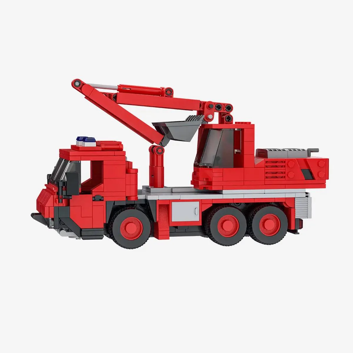 BlueBrixx Excavatrice de pompiers (BB-110137) - prix | Brick Broker