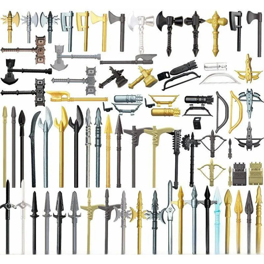 LesDiy Équipement d'armes médiévales pour figurine (LESDIY-3574964) - prix | Brick Broker