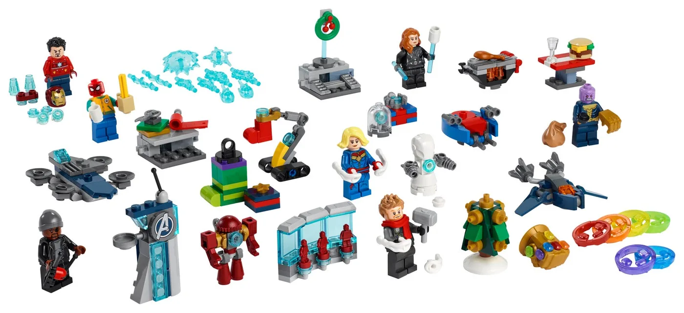 76196 Calendrier de l’Avent Les Avengers LEGO® Marvel 2021 - prix | Brick Broker