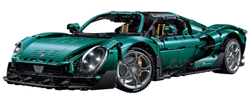 JIESTAR GULY 1:8 Voiture de sport électroplaquée 10621 (JS-10621) - prix | Brick Broker