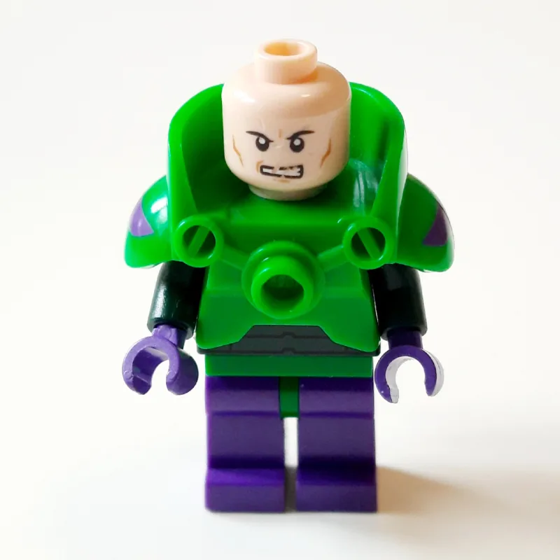 Lex Luthor with Dark Purple Legs and Bright G… — minifigurine LEGO | Brick Broker