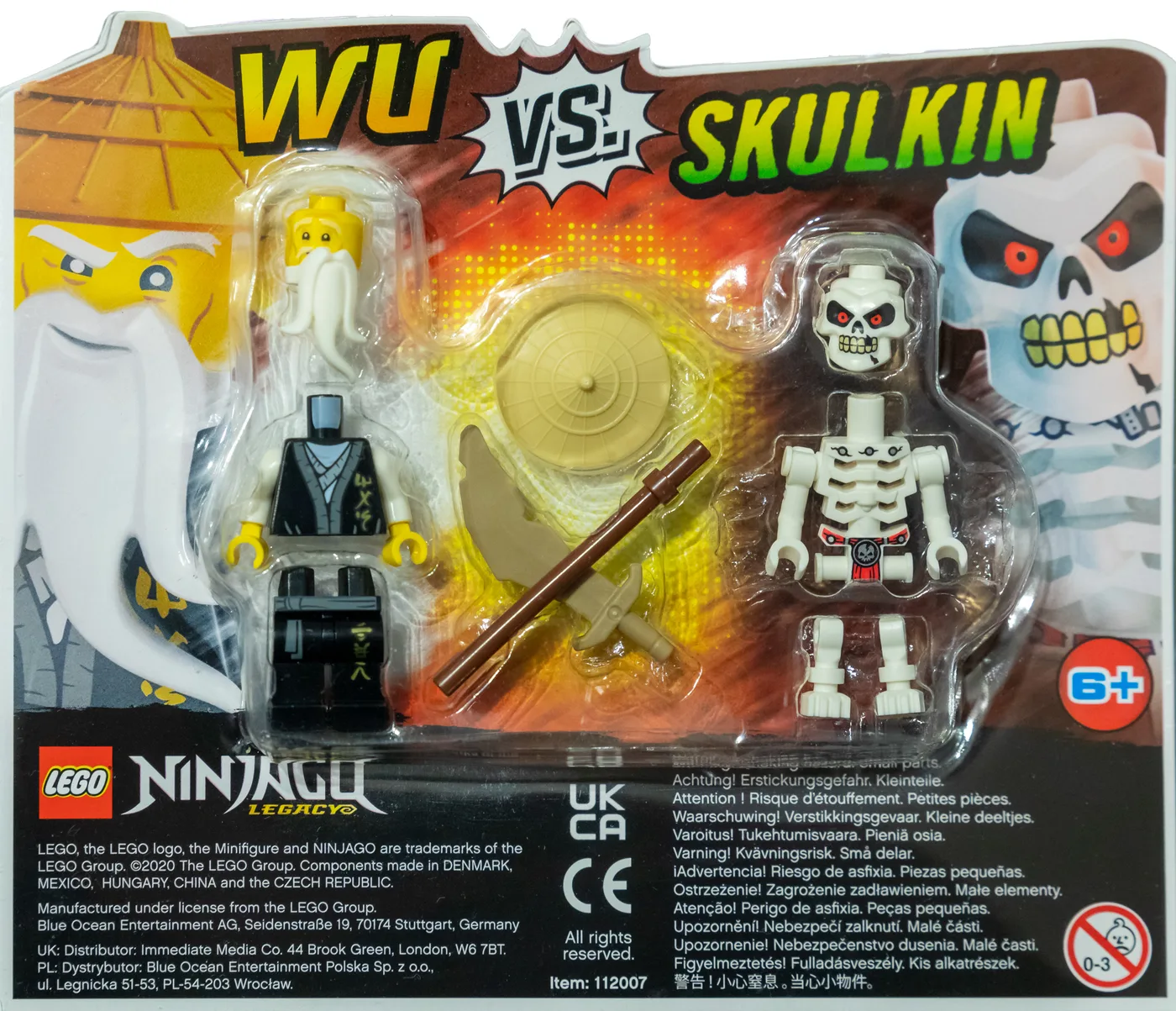 LEGO 112007 Wu vs. Skulkin - prix et où acheter | Brick Broker