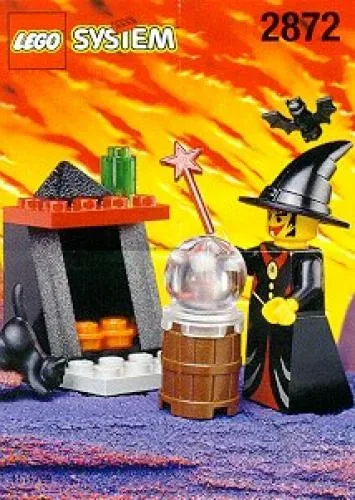 LEGO 2872 La Sorcière et la Cheminée - prix | Brick Broker