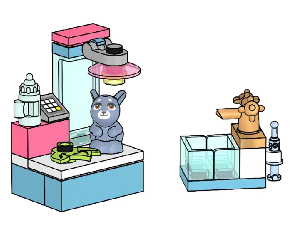 LEGO 562302 Lapin à la clinique vétérinaire - prix | Brick Broker