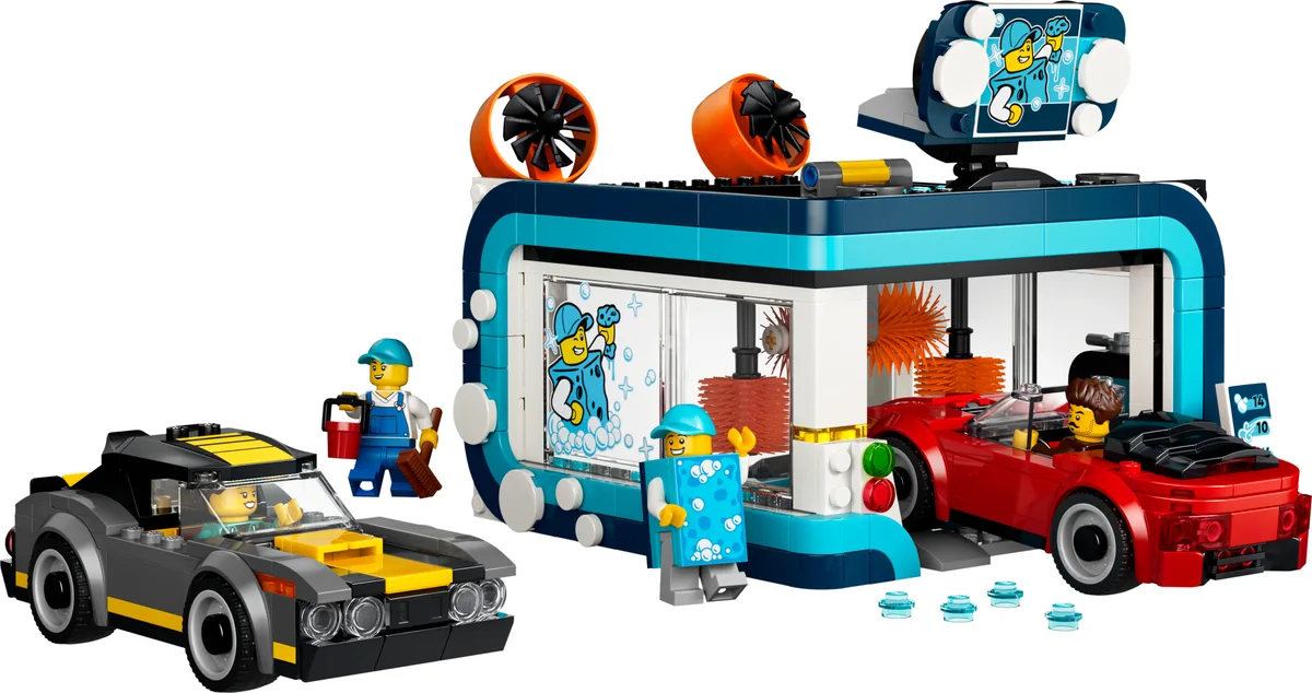 LEGO 60497 Station de lavage automatique - prix | Brick Broker