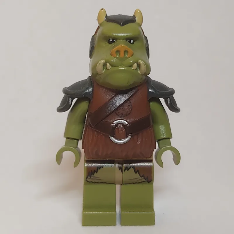 Gamorrean Guard, Printed Head, Olive Green Ha… — minifigurine LEGO | Brick Broker