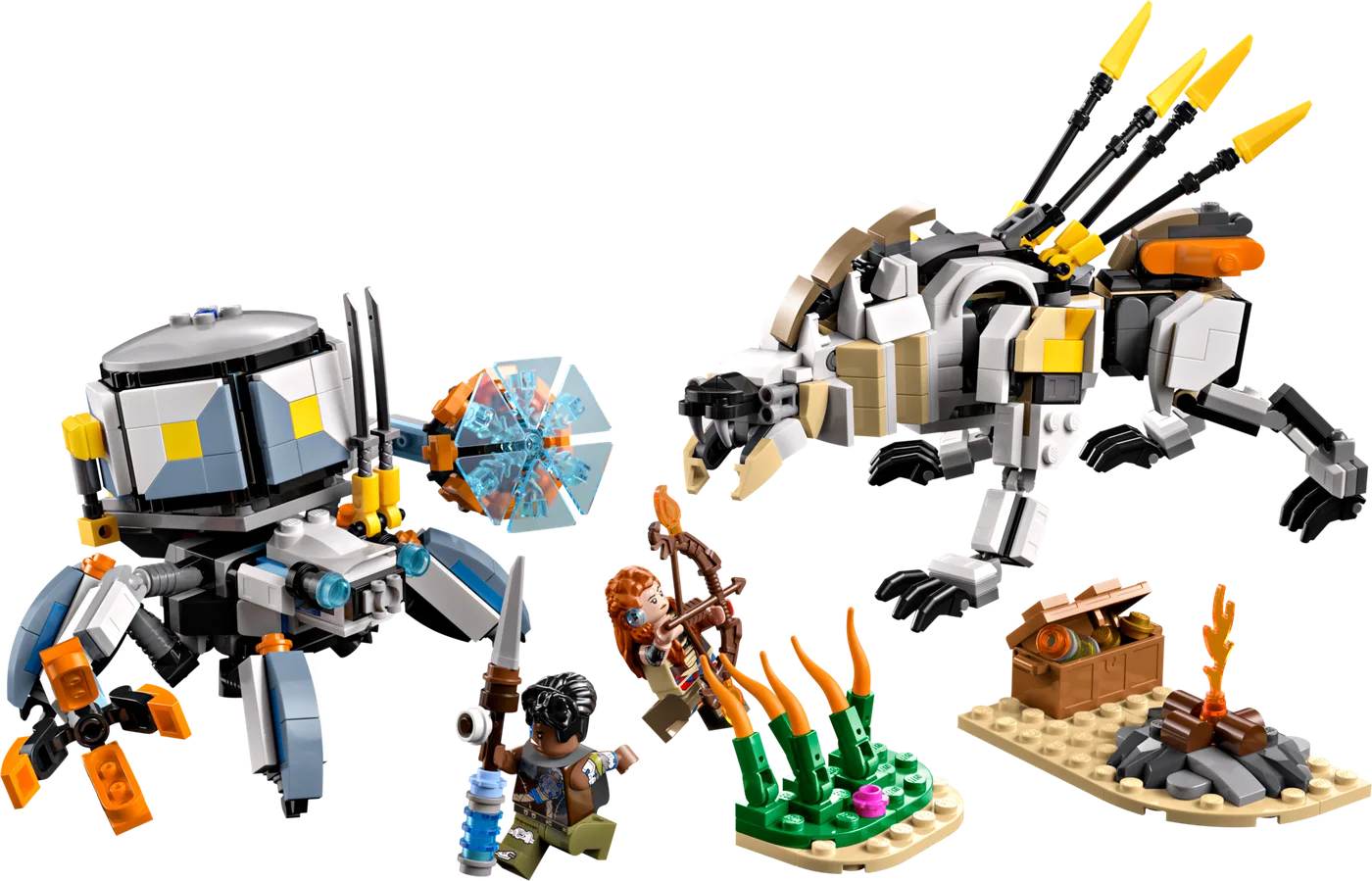 LEGO 77037 Aloy et Varl contre le Rampant et le Gueule d'Acier - prix | Brick Broker