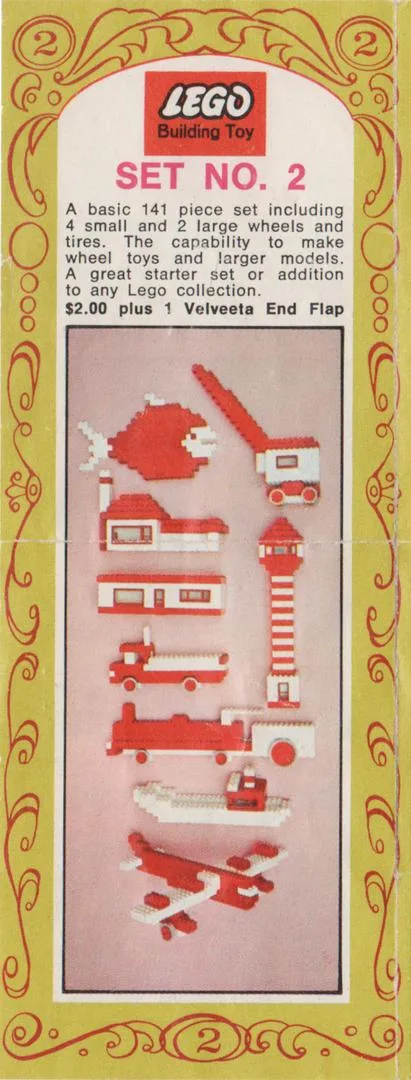LEGO Ensemble Velveeta No. 2 (2-1) - prix | Brick Broker