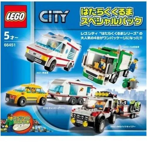LEGO 66451 City Super Pack Trafic 4 en 1 - prix | Brick Broker