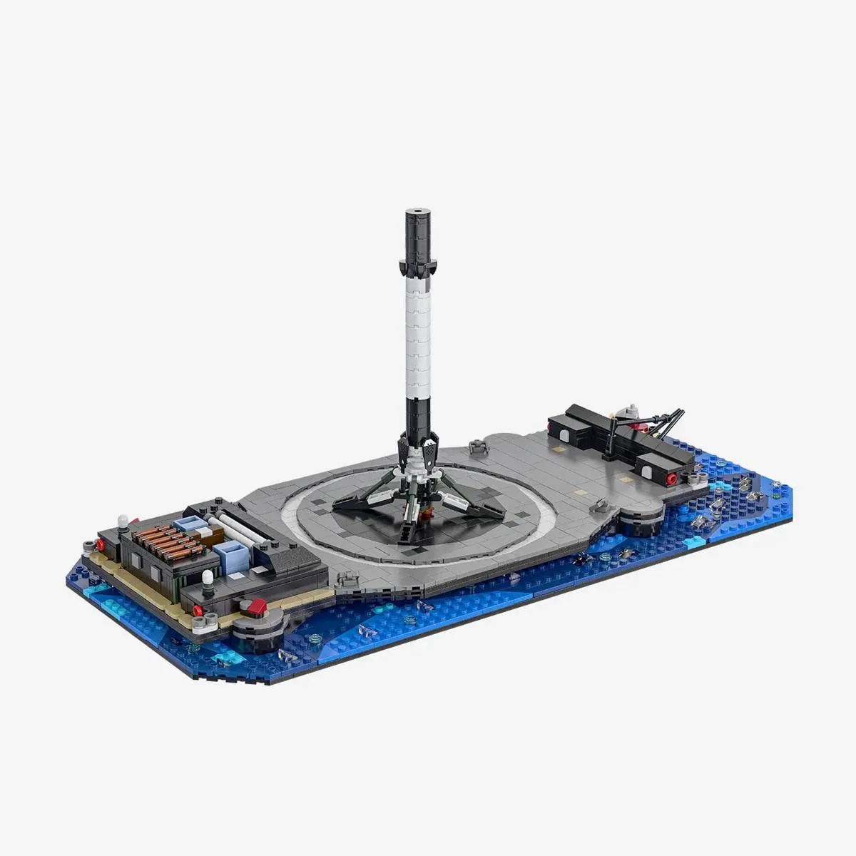 BlueBrixx Navire-drone avec étage de fusée (BB-109435) - prix | Brick Broker