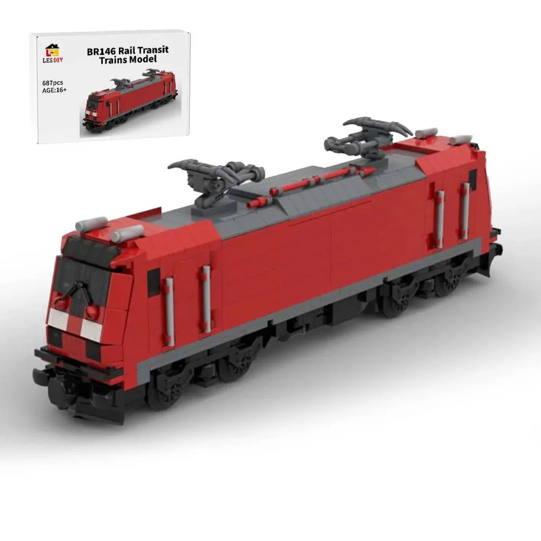 LesDiy Transit Ferroviaire BR146 (LESDIY-3466042) - prix | Brick Broker