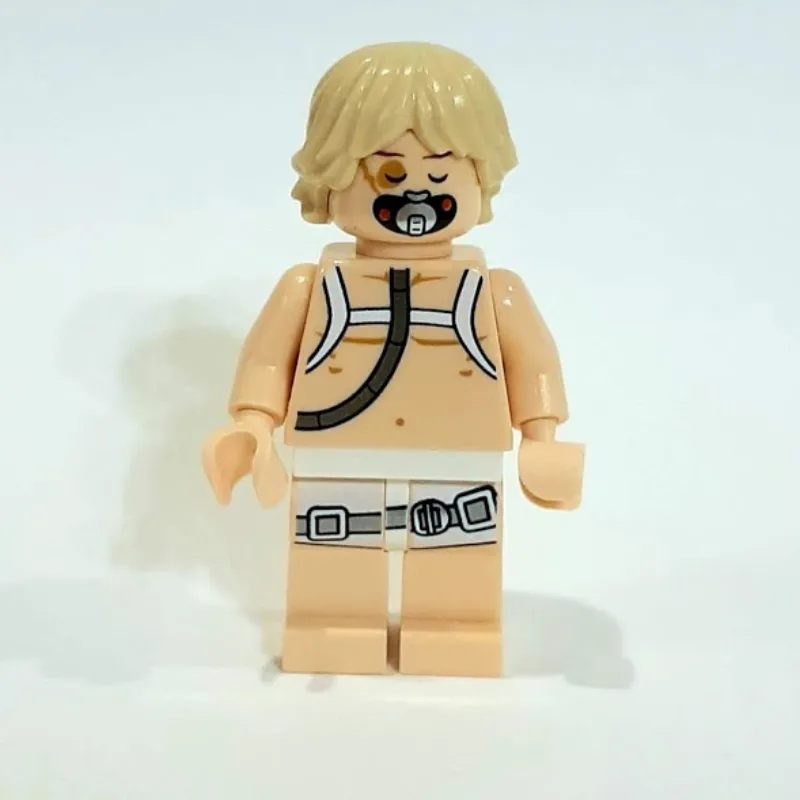 Luke Skywalker, Bacta Tank Outfit, Tan Hair — minifigurine LEGO | Brick Broker