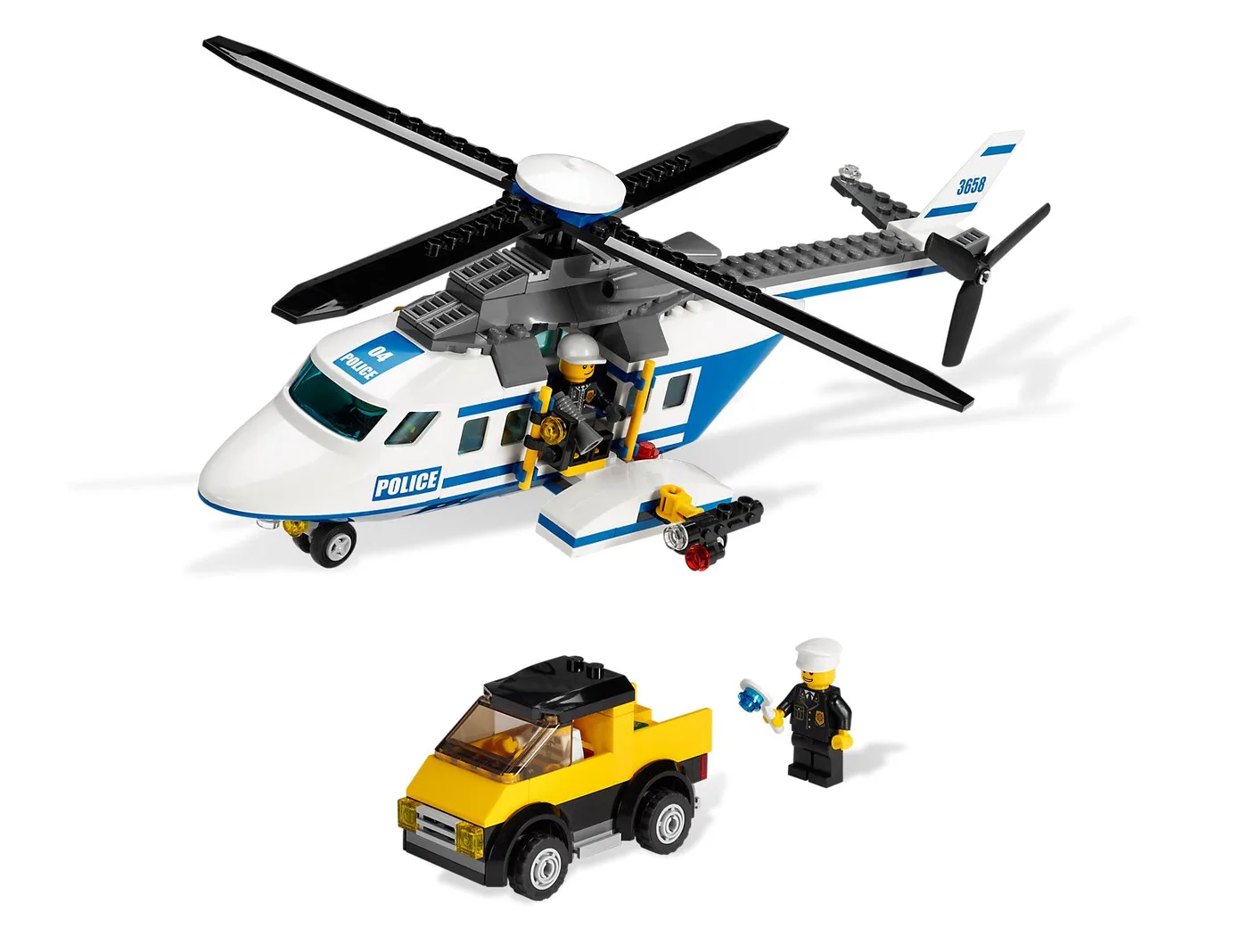 LEGO 3658 Hélicoptère de police - prix et où acheter | Brick Broker