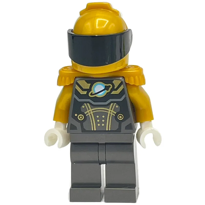 Astronaut, Pearl Titanium Spacesuit, Pearl Go… — minifigurine LEGO | Brick Broker