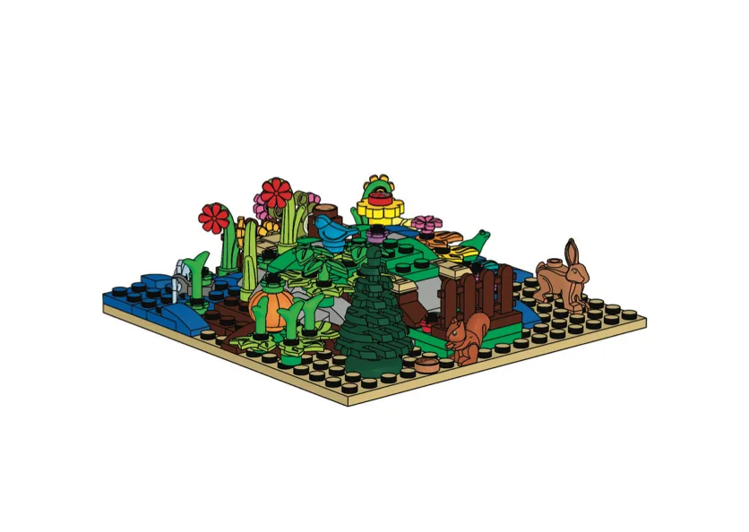 LEGO Présentoir pour figurine botanique (EG00119-1) - prix | Brick Broker