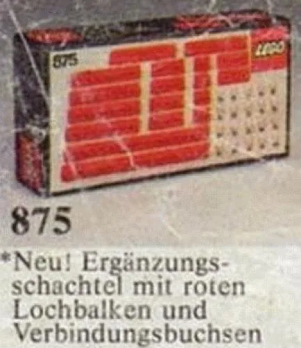 LEGO 875 Ensemble supplémentaire - prix et où acheter | Brick Broker