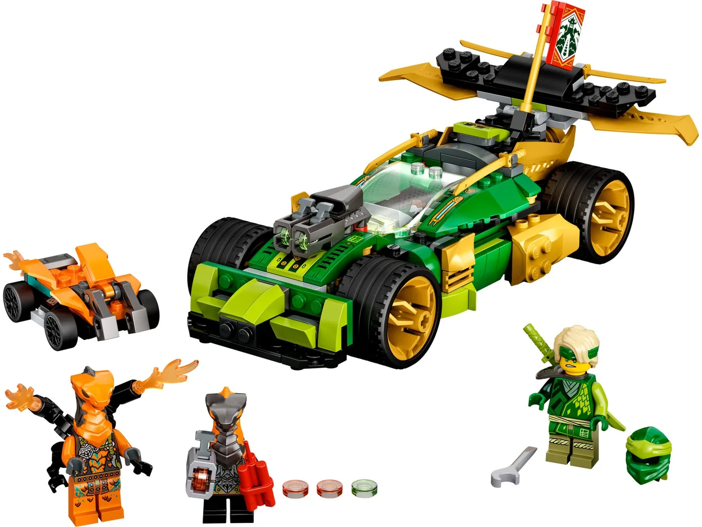 LEGO 71763 La voiture de course EVO de Lloyd - prix | Brick Broker