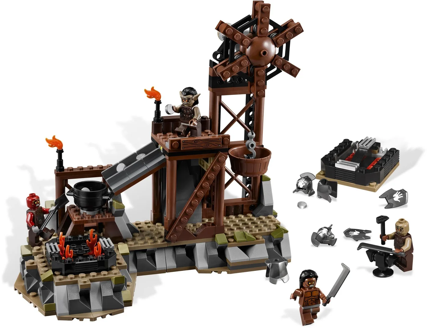 LEGO 9476 La Forge des Orques - prix et où acheter | Brick Broker