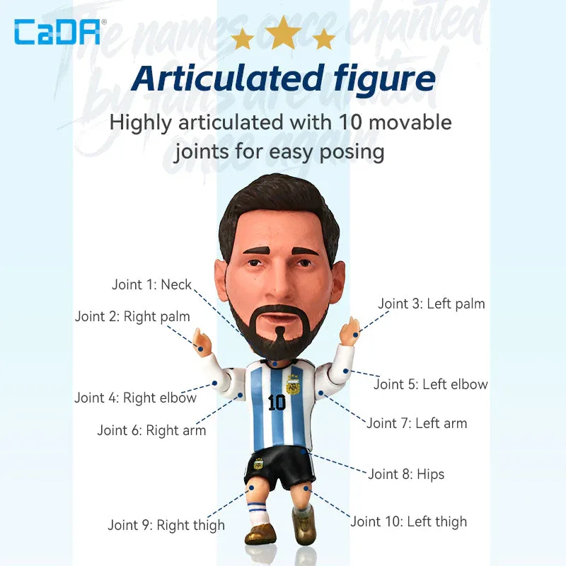 CaDA Figurine de l’équipe nationale d’Argentine Messi (CADA-C56054W) - prix | Brick Broker