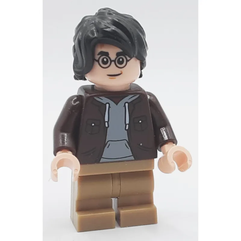 Harry Potter, Dark Brown Jacket, Dark Tan Med… — minifigurine LEGO | Brick Broker