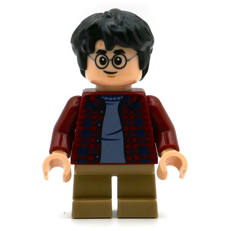 Harry Potter, Dark Red Jacket, Dark Tan Legs — minifigurine LEGO | Brick Broker