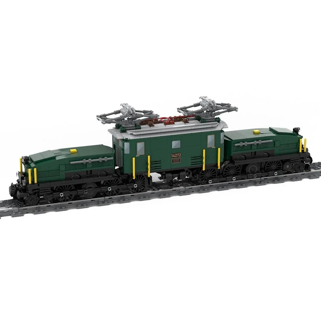 LesDiy Locomotive suisse Crocodile - Verte (LESDIY-3515087) - prix | Brick Broker