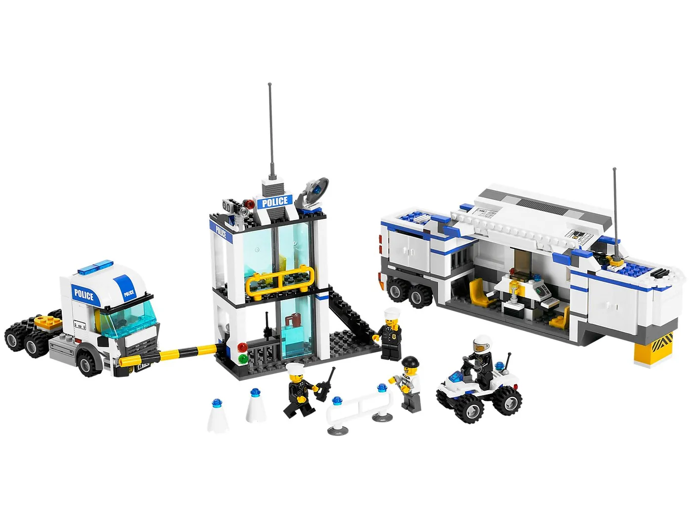 LEGO 7743 Centre de commandement de la police - prix | Brick Broker