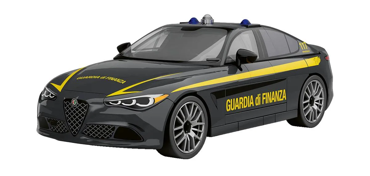 COBI Alfa Romeo Giulia Quadrifoglio Guardia di Finanza (COBI-24657) - prix | Brick Broker