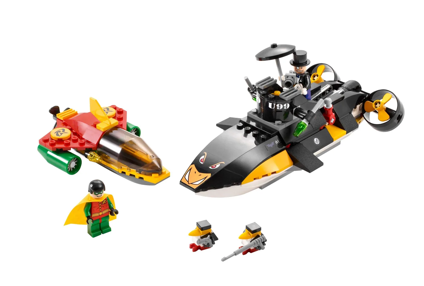 LEGO 7885 Le Scuba Jet de Robin : L'Attaque du Pingouin - prix | Brick Broker
