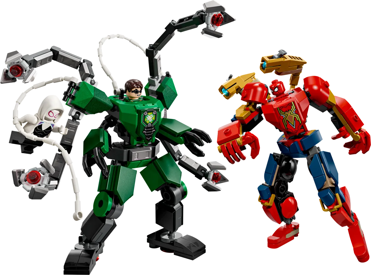 LEGO 76338 Combat de Mechs : Spider-Man contre Docteur Octopus - prix | Brick Broker