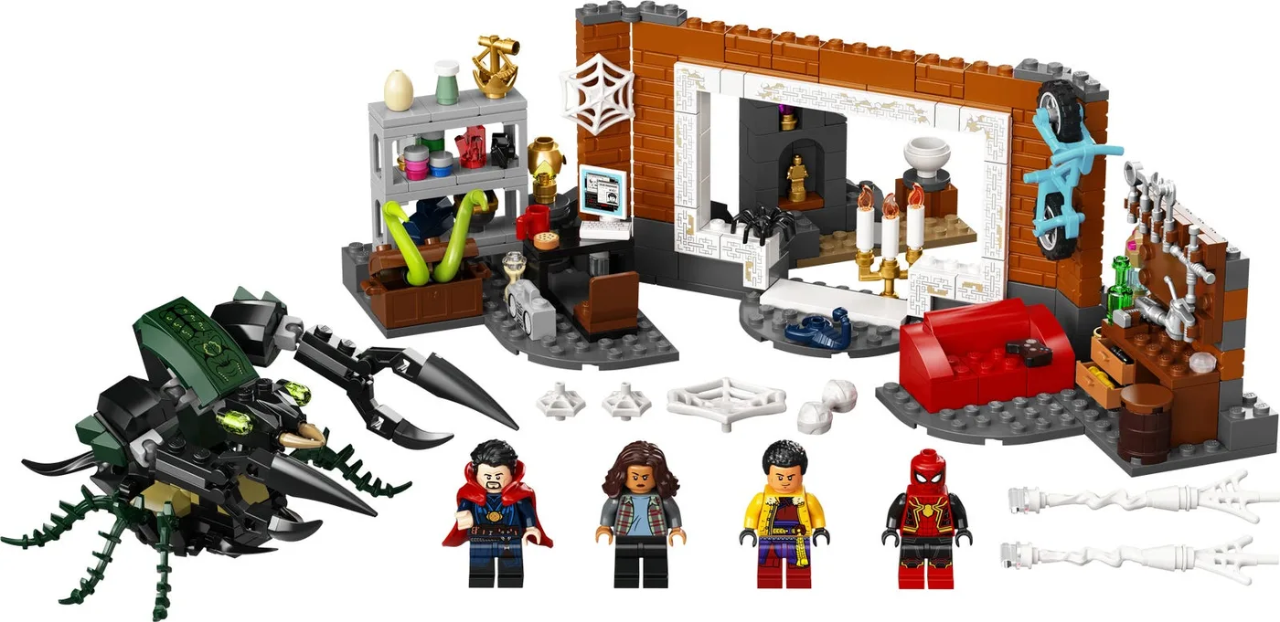 LEGO 76185 Spider-Man à l'atelier du Saint des Saints - prix | Brick Broker