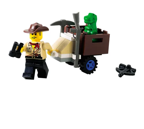 LEGO 5903 Johnny Thunder et Baby T - prix | Brick Broker