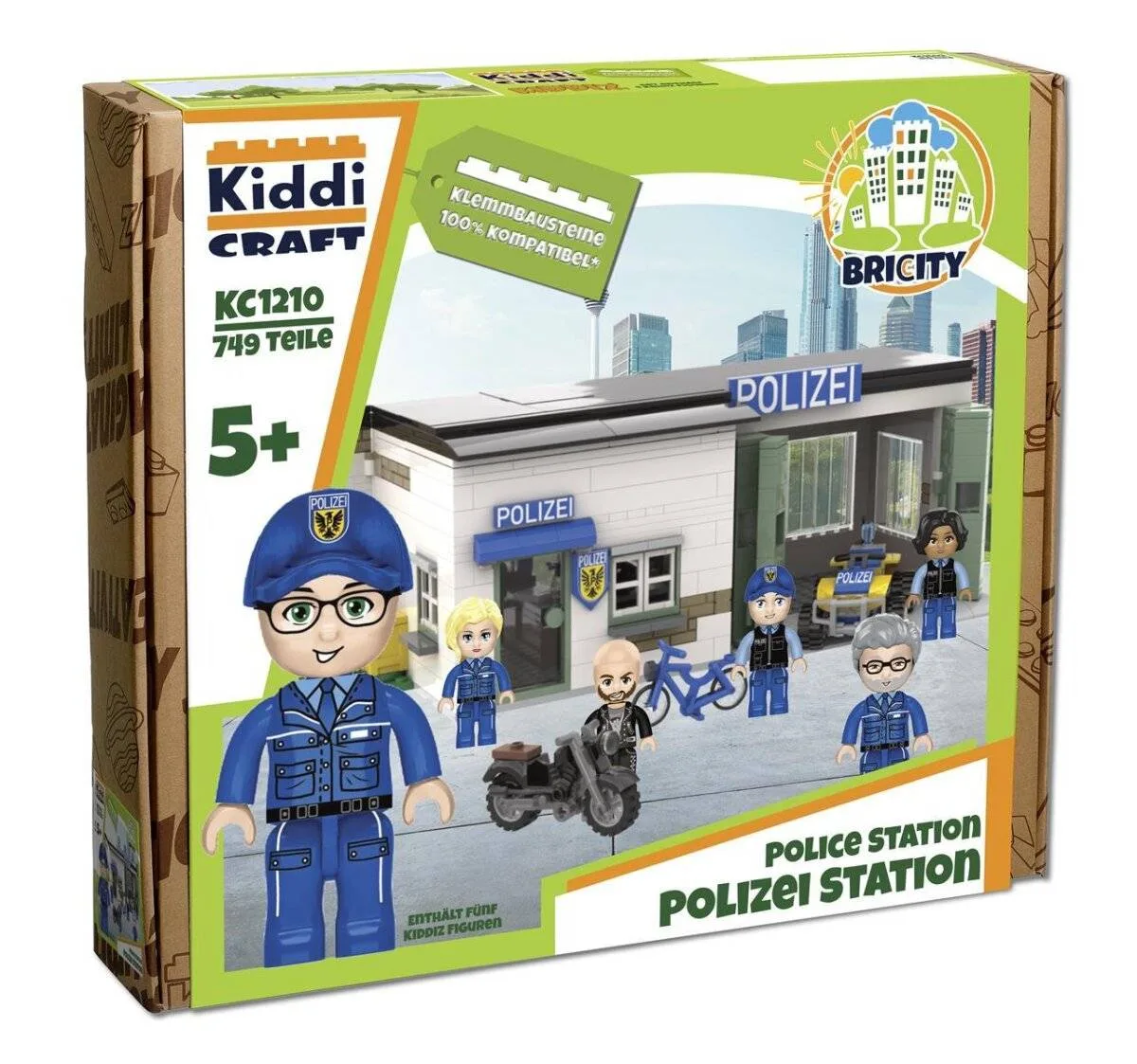 Kiddicraft Commissariat de police (KID-KC1210) - prix | Brick Broker
