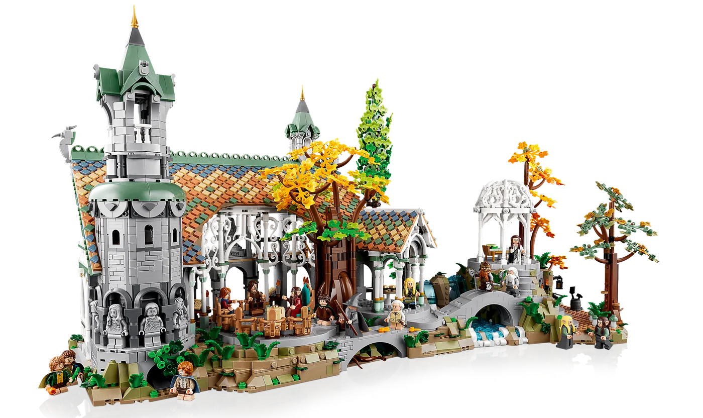 LEGO 10316 Le Seigneur des Anneaux : Fondcombe - prix | Brick Broker