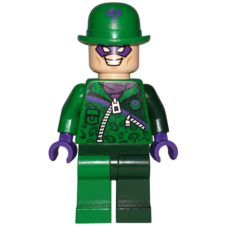 The Riddler in Green and Dark Green Outfit wi… — minifigurine LEGO | Brick Broker