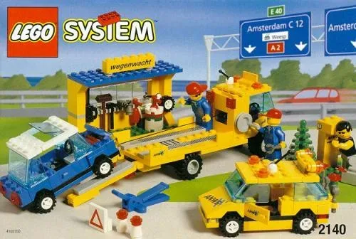 LEGO 2140 Équipe d'Assistance Routière ANWB - prix | Brick Broker