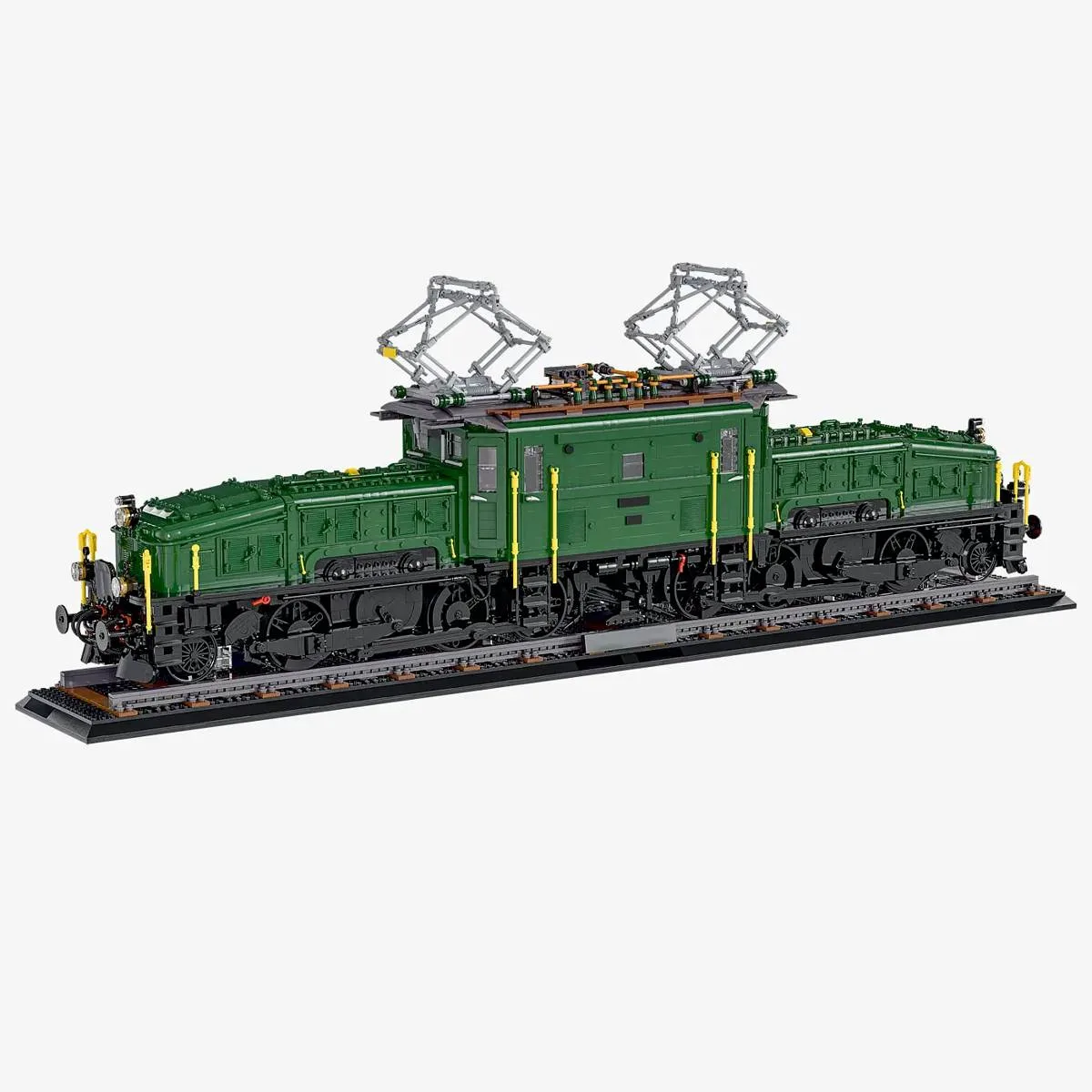 BlueBrixx Locomotive d'exposition Suisse Krokodil (BB-107828) - prix | Brick Broker