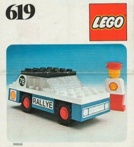 LEGO 619 Voiture de Rallye - prix et où acheter | Brick Broker